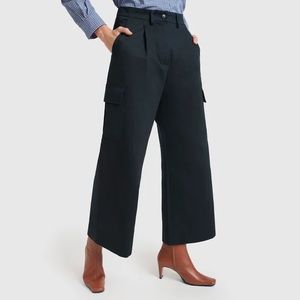 NWOT GOOP G LABEL Snyder Navy Cargo Pants 8